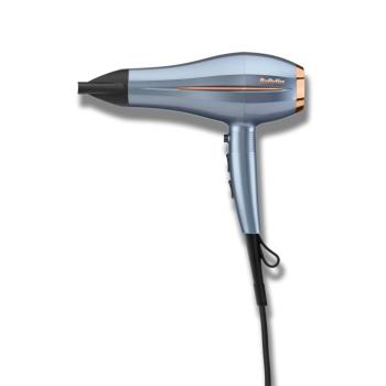 Demin Luxe Ionos hajszárító, HTDC motor, 2200W, kék, D251PE kép