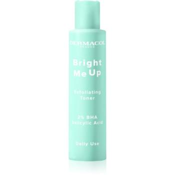 Dermacol Bright Me Up Exfoliating Toner gyengéd bőrhámlasztó tonik 135 ml kép
