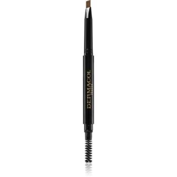 Dermacol Eyebrow Perfector automatikus szemöldökceruza kefével árnyalat 03 3 g kép