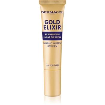 Dermacol Gold Elixir fiatalító szemkörnyékápoló krém kaviárral 15 ml kép