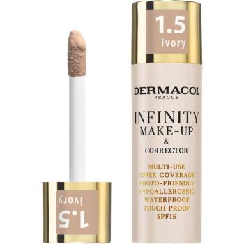 Dermacol Infinity Ivory No.1.5, 20 g kép