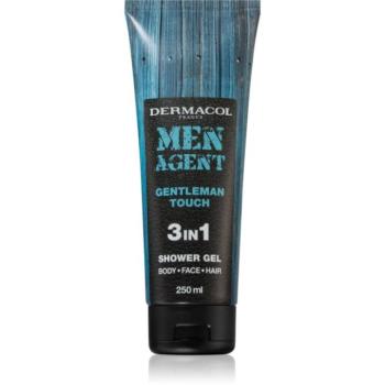 Dermacol Men Agent Gentleman Touch tusfürdő gél 3 az 1-ben 250 ml kép