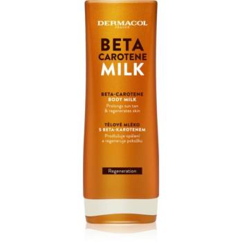 Dermacol Sun Beta Carotene testápoló tej a napbarnítottság meghosszabbítására 200 ml kép