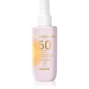 Dermacol Sun védő és száraz napozó olaj vízálló SPF 50 150 ml kép