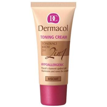 DERMACOL Toning Cream, 2in1 Biscuit, 30 ml kép