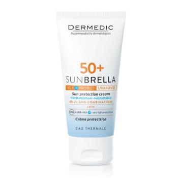 DERMEDIC Sunbrella fényvédõ arckrém SPF50+ zsíros/kombinált bőrre (50ml) kép