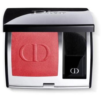 DIOR Rouge Blush arcpirosító kompakt ecsettel és tükörrel árnyalat 999 (Satin) 6 g kép
