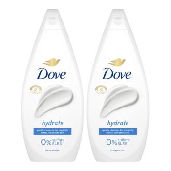 Dove Hydrate női krémtusfürdő, 2x720 ml kép