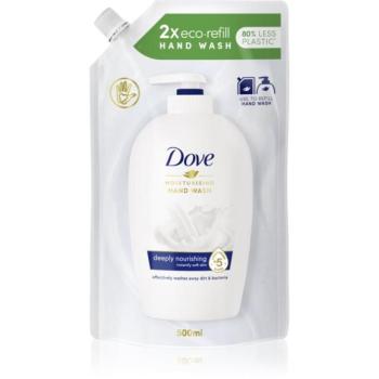 Dove Moisturizing Hand Wash Deeply Nourishing folyékony szappan utántöltő 500 ml kép