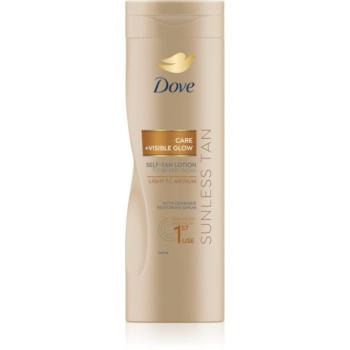 Dove Sunless Tan önbarnító tej árnyalat Fair 400 ml kép