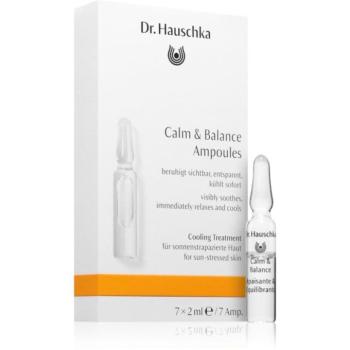 Dr. Hauschka Facial Care Calm & Balance intenzív nyugtató ápolás az érzékeny arcbőrre 7x2 ml kép