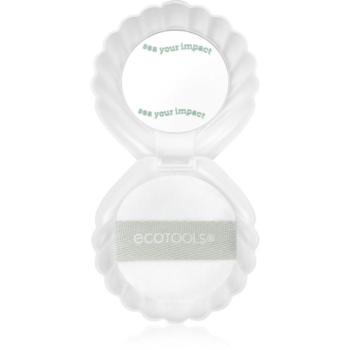 EcoTools Sea Gems Pearl Puff + Case kozmetikai tükör púderpamaccsal 1 db kép