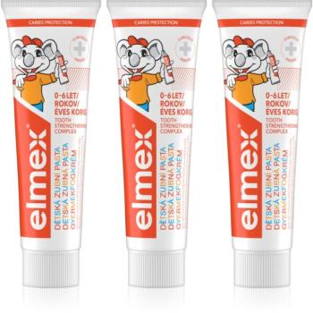 Elmex Caries Protection Kids fogkrém gyermekeknek 3 x 50 ml kép