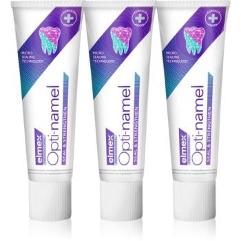 Elmex Opti-namel Seal & Strengthen fogkrém védi a fogzománcot 3x75 ml kép