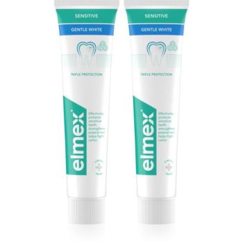 Elmex Sensitive Whitening fogkrém természetesen fehér fogakra 2x75 ml kép