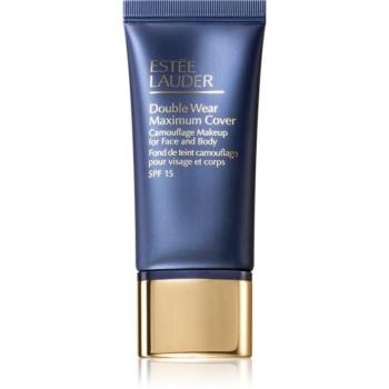 Estée Lauder Double Wear Maximum Cover Camouflage Makeup for Face and Body SPF 15 fedő hatású alapozó arcra és testre 30 ml kép