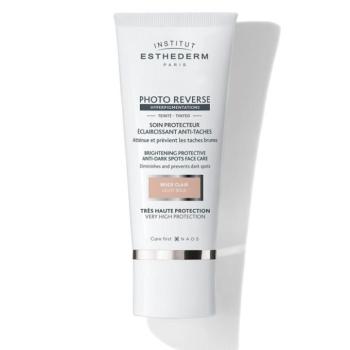 ESTHEDERM Photo Reverse fényvédő hiperpigmentált bőrre SPF50+ színezett, világos bézs (50ml) kép