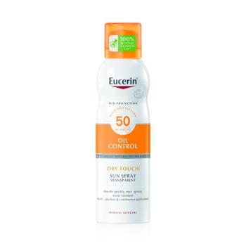 EUCERIN Sun Oil Control Dry Touch színtelen napozó aerosol spray SPF50 (200ml) kép