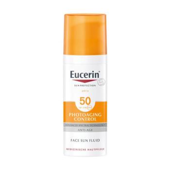 EUCERIN Sun Photoaging Control napozó fluid arcra FF50 (50ml) kép