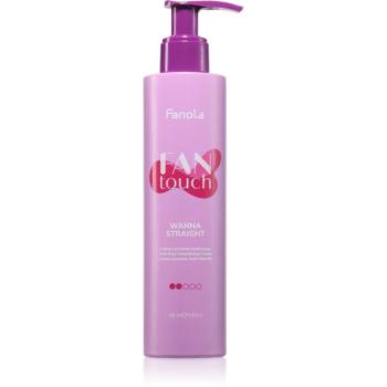 Fanola FAN touch Wanna Straight simító hajkrém töredezés ellen 200 ml kép