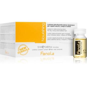 Fanola Nourishing intenzív hidratáló szérum száraz és sérült hajra 12x12 ml kép