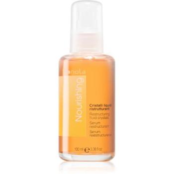 Fanola Nourishing Restructuring Liquid Crystals olajos szérum száraz és sérült hajra 100 ml kép