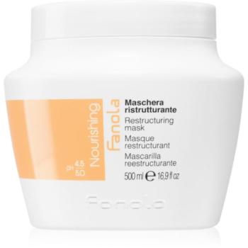 Fanola Nourishing Restructuring Mask tápláló maszk száraz és sérült hajra 500 ml kép