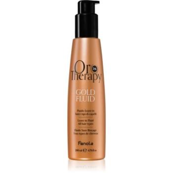 Fanola Oro Therapy Gold Fluid tej a hajra 24 karátos arannyal 200 ml kép