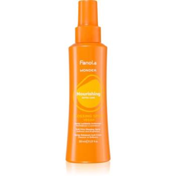 Fanola Wonder Nourishing Glossing Spray haj spray a rakoncátlan és töredezett hajra 150 ml kép