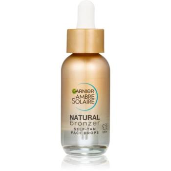 Garnier Ambre Solaire Natural Bronzer önbarnító cseppek az arcra 30 ml kép