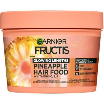 Garnier Fructis Pineapple Hair Food haj maszk a töredezett hajvégekre 400 ml kép