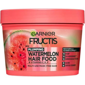 Garnier Fructis Watermelon Hair Food maszk finom és lesimuló hajra 390 ml kép
