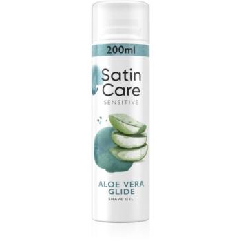 Gillette Satin Care borotválkozási gél hölgyeknek Aloe Vera 200 ml kép