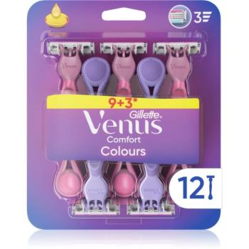 Gillette Venus Comfort Colours eldobható borotvák 12 db kép