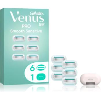 Gillette Venus PRO Smooth Sensitive tartalék pengék + védőburkolat 6 db kép
