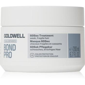 Goldwell Dualsenses Bond Pro 60Sec Treatment mélyen tápláló hajmaszk 200 ml kép