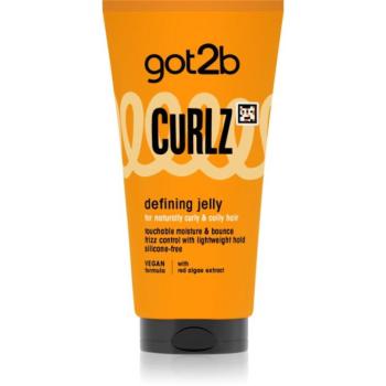 got2b Curlz Defining Jelly hidratáló gél a hullámok hangsúlyozására 150 ml kép