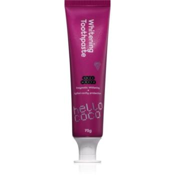 hello coco Whitening Toothpaste Grape fehérítő fogkrém ízesítéssel 75 g kép