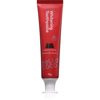 hello coco Whitening Toothpaste Watermeloun fehérítő fogkrém ízesítéssel 75 g kép
