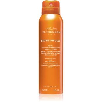 Institut Esthederm Bronz Impulse Tan Activating Mist készítmény a napbarnítottság felgyorsítására és meghosszabbítására spray -ben 150 ml kép