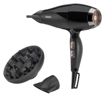 Ionos hajszárító, AC motor, 2300W, fekete-sötétezüst, 6716DE kép