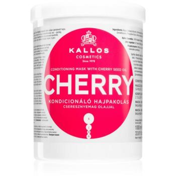 Kallos KJMN Professional Cherry hidratáló maszk a károsult hajra 1000 ml kép