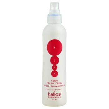 Kallos KJMN Professional Flat Iron Spray védő spray a hajformázáshoz, melyhez magas hőfokot használunk 200 ml kép