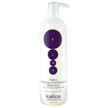 Kallos KJMN Professional Fortifying Anti-Dandruff erősítő sampon korpásodás ellen 1000 ml kép