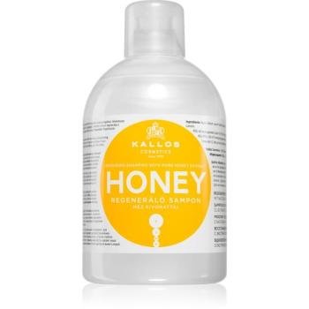 Kallos KJMN Professional Honey hidratáló és revitalizáló sampon száraz és sérült hajra 1000 ml kép