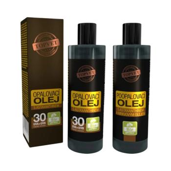 Kedvezményes napozás előtti és utáni csomag: Asztaxantinos napozóolaj SPF 30 + Napozás utáni olaj – Green idea kép