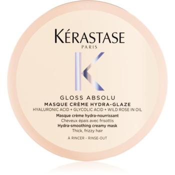 Kérastase Gloss Absolu Masque Créme Hydra-Glaze haj maszk a rakoncátlan és töredezett hajra 75 ml kép