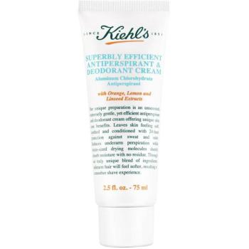 Kiehl's Superbly Efficient Antiperspirant & Deodorant Cream krémes izzadásgátló minden bőrtípusra 75 ml kép