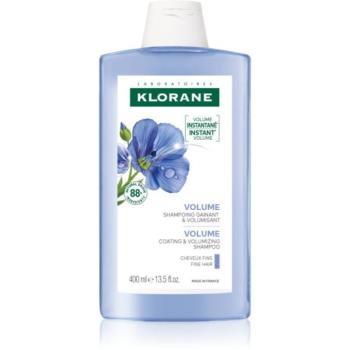 Klorane Flax Fiber Bio Sampon finom, lesimuló hajra 400 ml kép