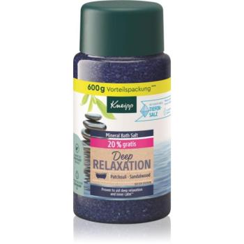 Kneipp Deep Relaxation fürdősó Patchouli & Sandalwood 600 g kép